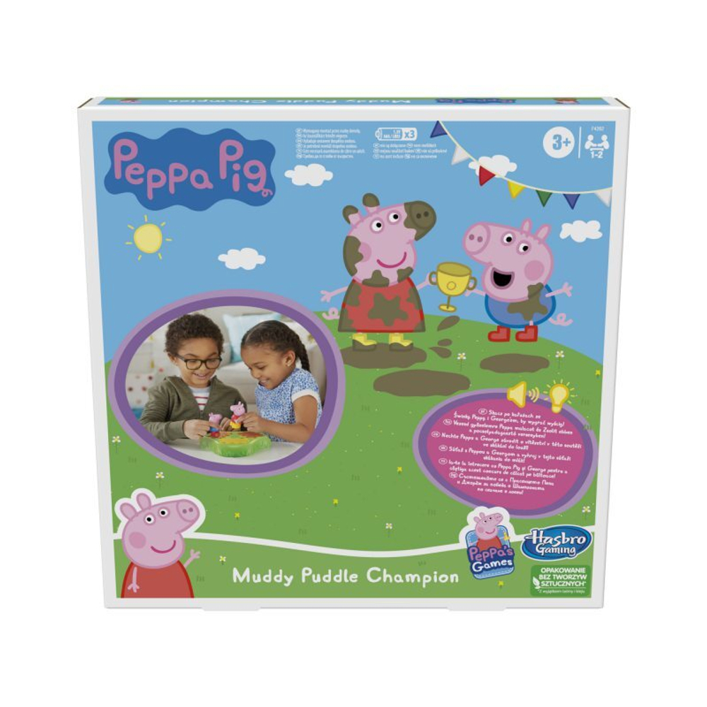 Hasbro - Игра Peppa Pig Muddy Puddle Champion PL версия F4262