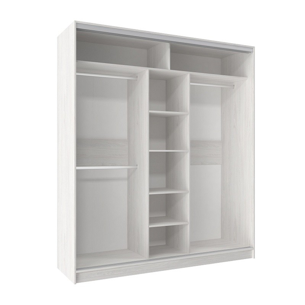 Шкаф-купе трехдверный 2000 Домашний Ясень Анкор светлый