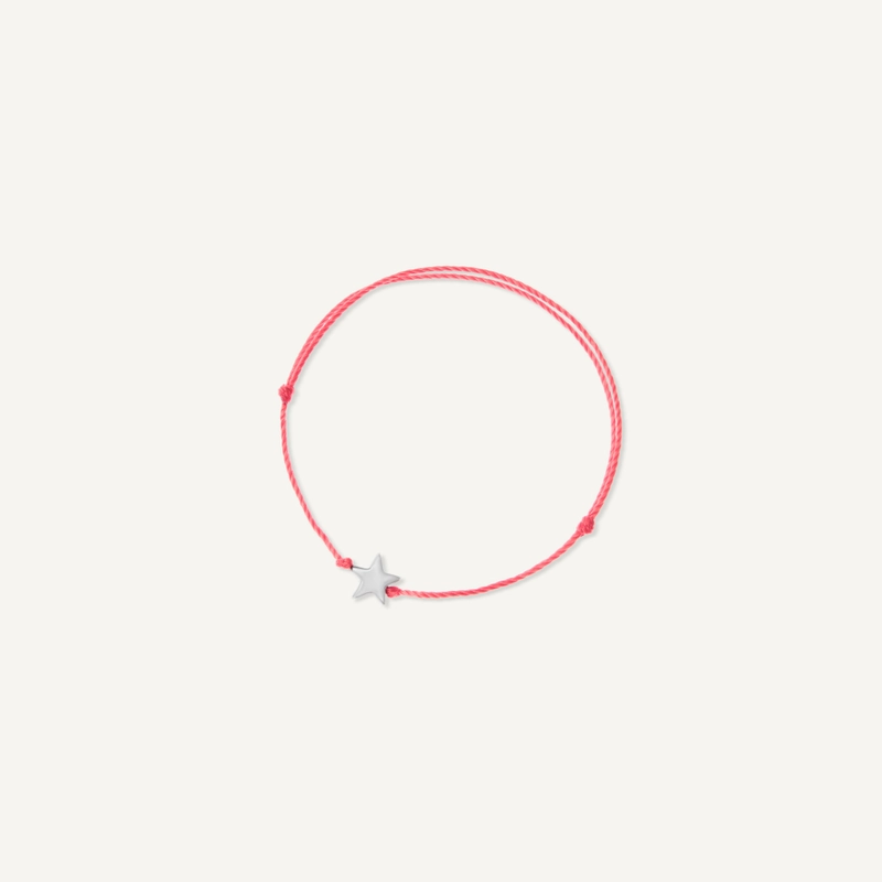 Браслет Сплетенный – Розовый