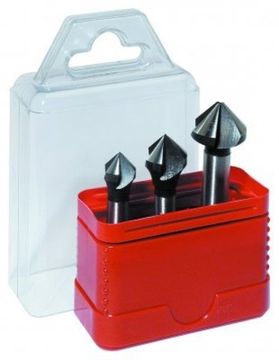 Набор из 3-х зенкеров (12, 16, 20) Bucovice Tools 741804