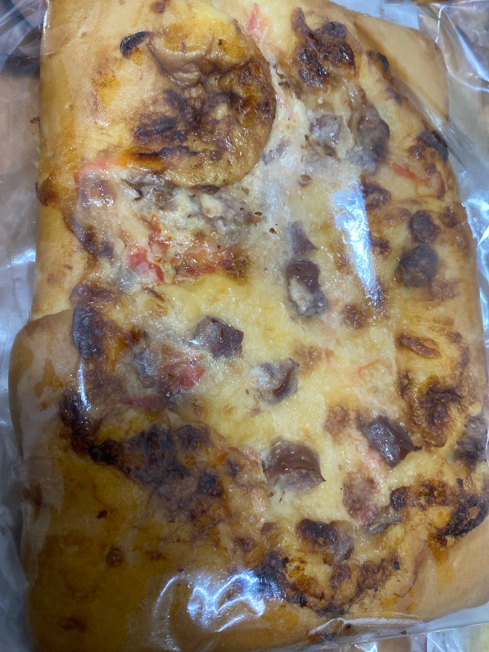 Лепешки с начинкой Пицца