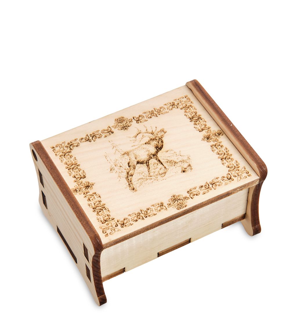 GAEM Home КД-31/901 Шкатулка прямоугольная «Олень»