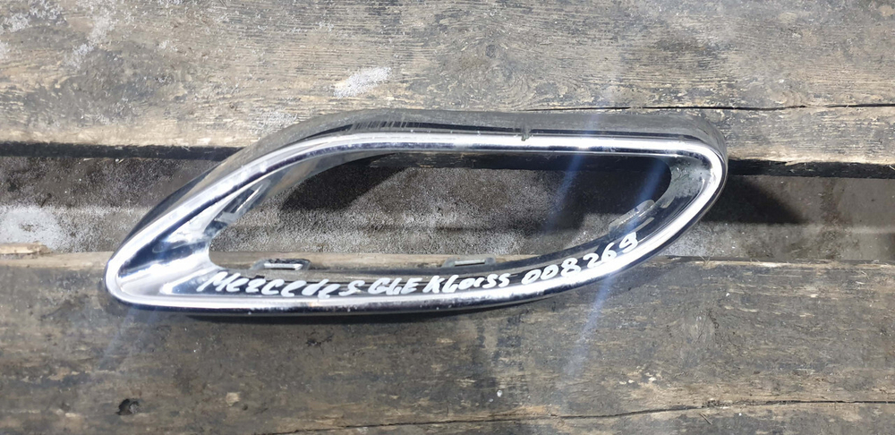 Накладка заднего бампера Mercedes GL GLS (X166) 15-19 Б/У Оригинал A0008850174