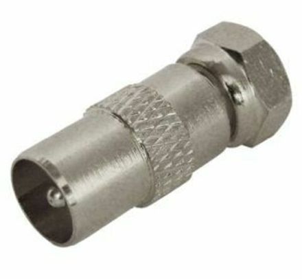 Переход штекер F-штекер TV PROCONNECT