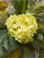 Композиция в напольной вазе "Орхидея"