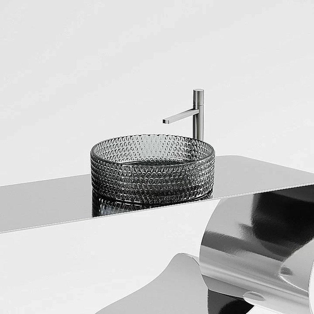 Раковина Ceramica Nova Cristal 36 CN6060 черная
