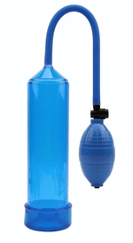 Голубая вакуумная помпа для мужчин MAX VERSION (Цвет: голубой)