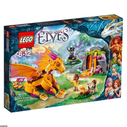 LEGO Elves: Лавовая пещера дракона огня 41175 — Fire Dragon's Lava Cave — Лего Эльфы