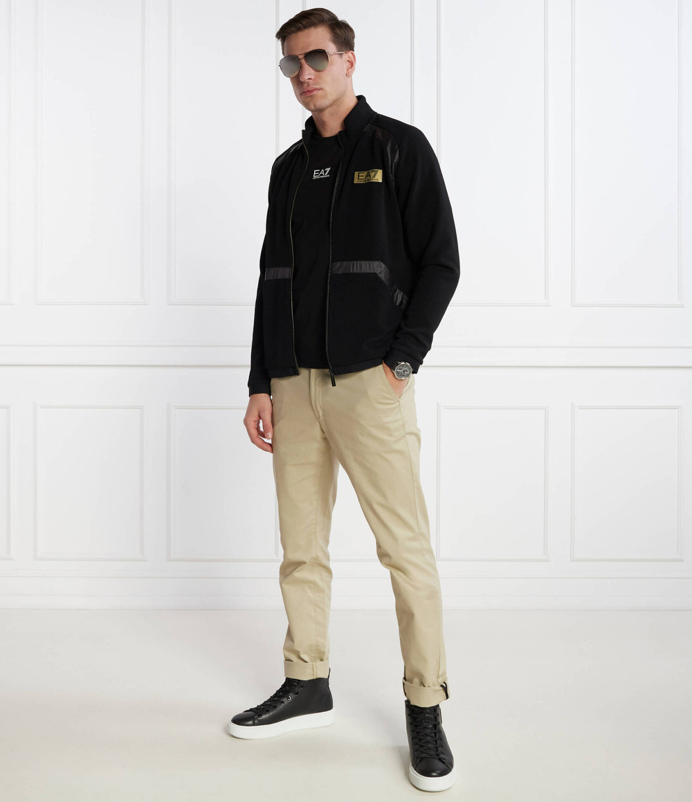 Худи EA7 - черный(3DPM13 PJG1Z)