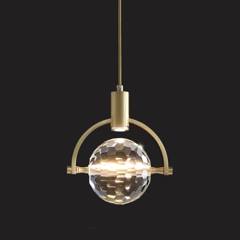 Подвесной светильник 2121P/A brass/clear