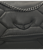 Кожаная сумка через плечо Zadig&Voltaire - черный(LWBA00052)