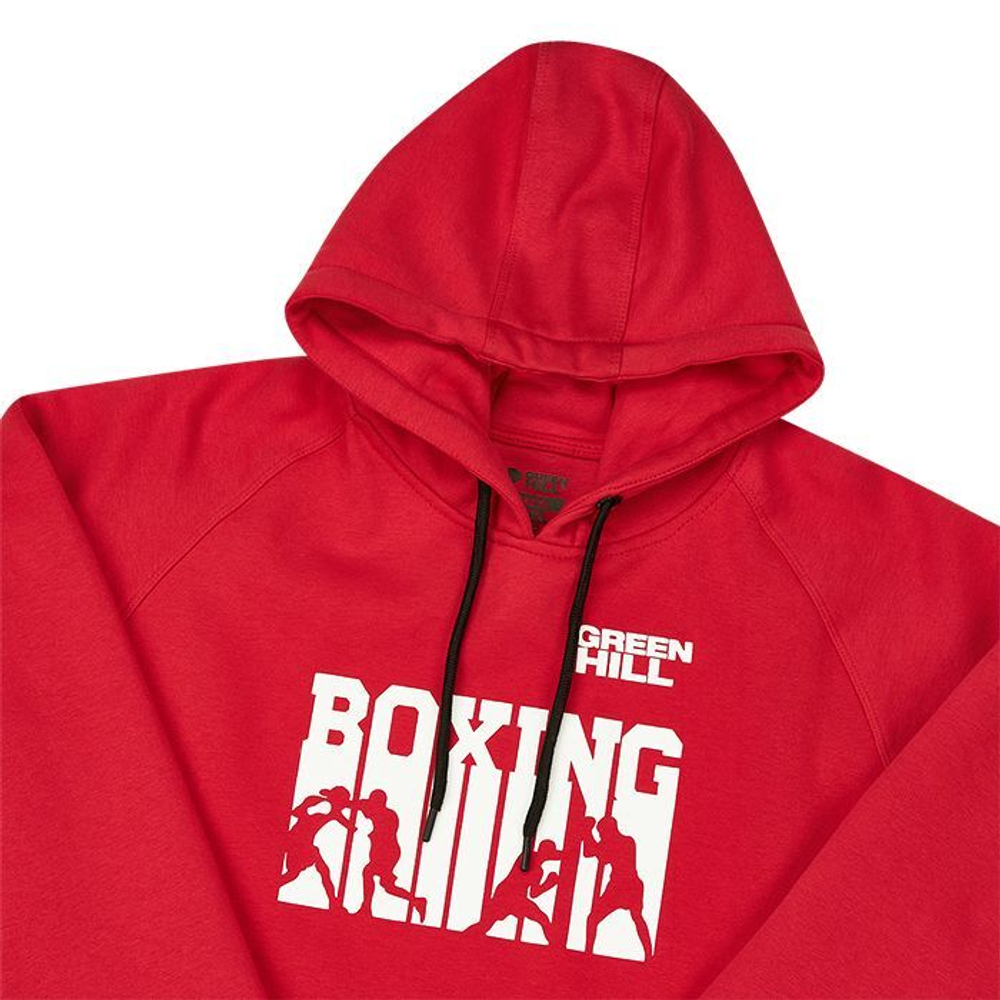 FH-10274B Толстовка BOXING красная