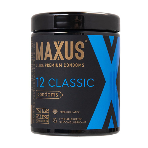 Классические презервативы Maxus Classic 12шт