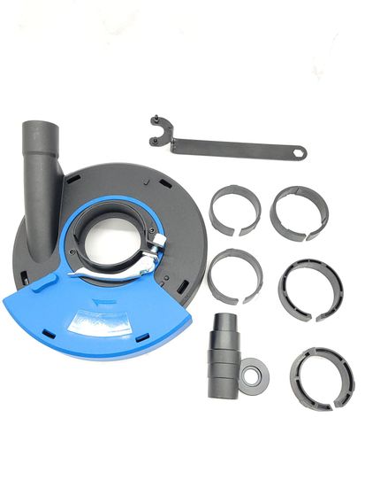 Кожух пылеотвод 180мм для шлифовки бетона