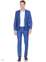 Пиджак классический слим-фит в офис школу