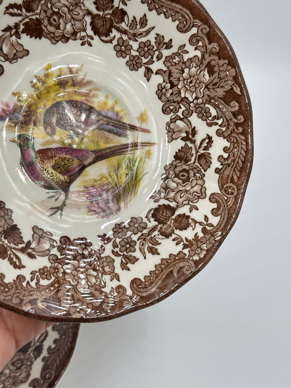 Блюдце «Фазан» Palissy, Game Series