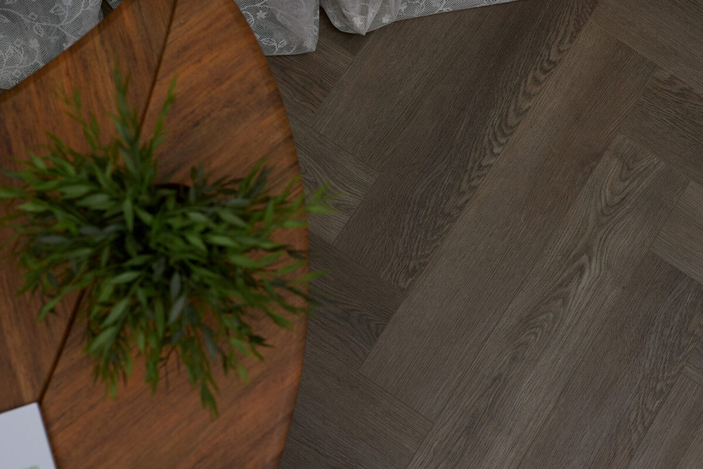 Кварц-винил SPC Steinholz Herringbone 4,5 мм Вельс 1.14688 м2