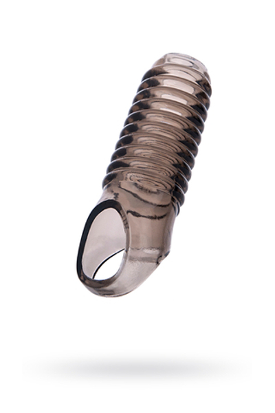 Насадка ToyFa XLover черная прозрачная 8,5 см