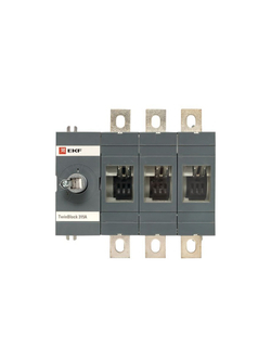 Рубильник 3п 315А без рукоятки управления TwinBlock PROxima EKF tb-s-315-3p