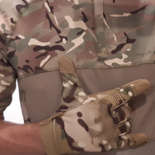 Тактические перчатки с пальцами, мультикам