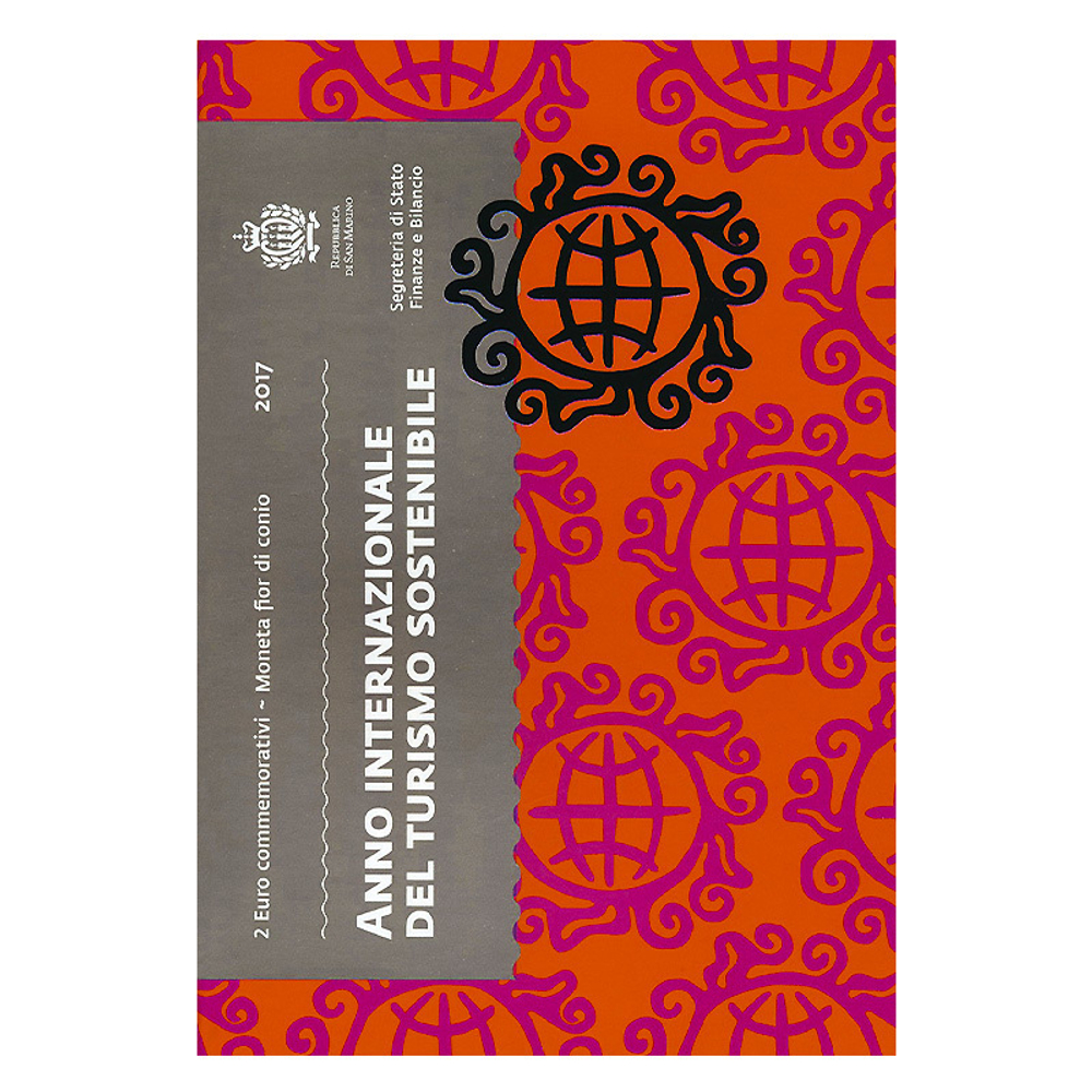 San Marino 2 Euro 2017 – International Year of Sustainable Tourism (BU)