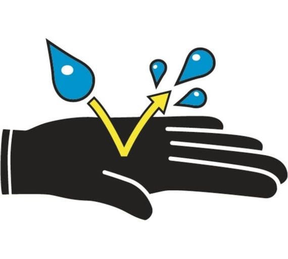 Перчатки утепленные с латексным покрытием THRYM VV736 Delta Plus VV736BL10