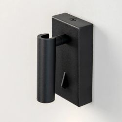 Citilux Декарт CL704351 LED Светильник поворотный с выключателем Чёрный