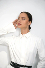 Рубашка "Основа гардероба" в белом