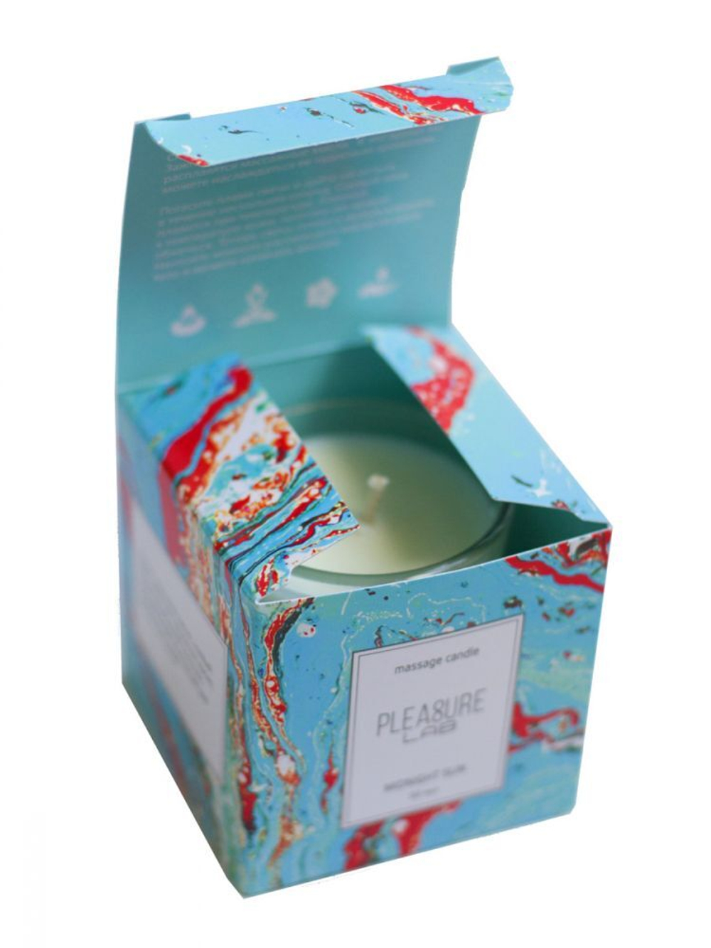 Массажная свеча Pleasure Lab Midnight Sun, аромат инжира, 50 мл