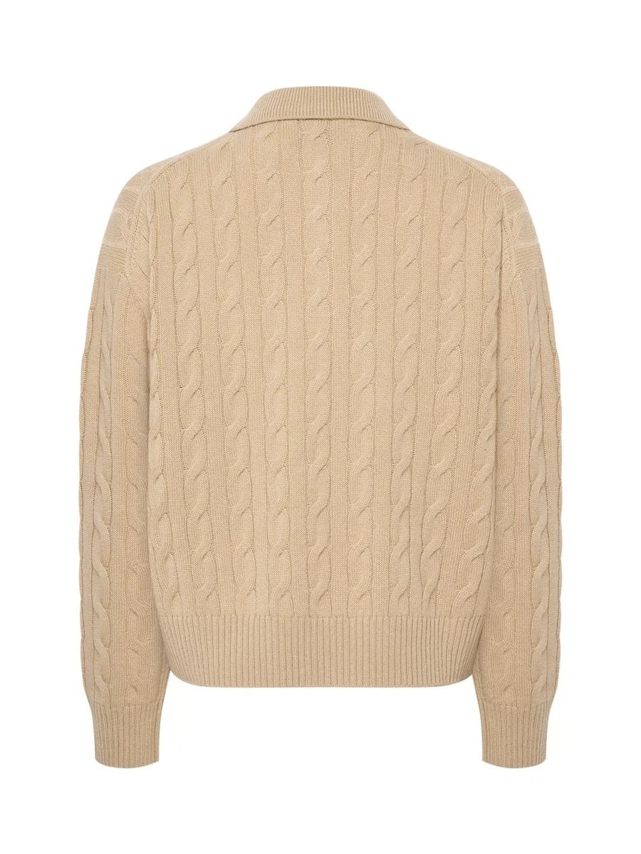 Костюм из кашемира и шерсти мериноса, Бежевый