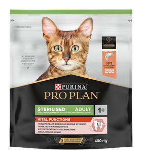 Про План Sterilised Лосось Органы чувств 400гр.