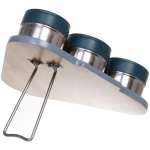 Набор емкостей для специй «O'lala» 6шт на подставке 23*20см