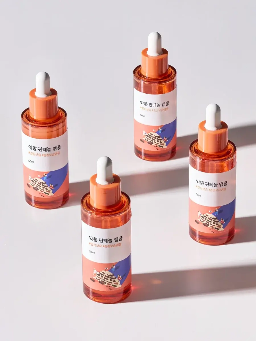 Round Lab Барьерная ампула с чёрной соей и пантенолом Soybean Panthenol Ampoule 50 мл