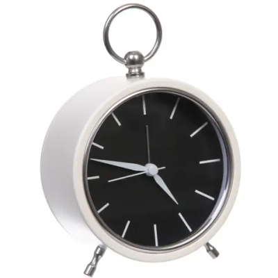 Будильник «LION» 11*5см белый