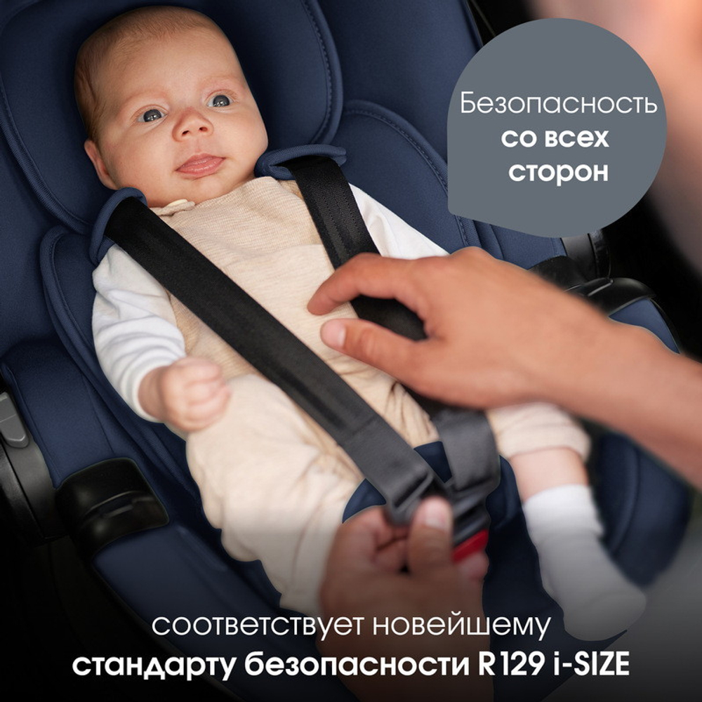 Коляска 3 в 1 Britax Roemer Smile 5Z LUX и автокресло Baby-Safe PRO Style Night Blue Urban Olive