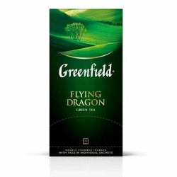 Greenfield Flying Dragon зелёный чай, 25 пак. Гринфилд