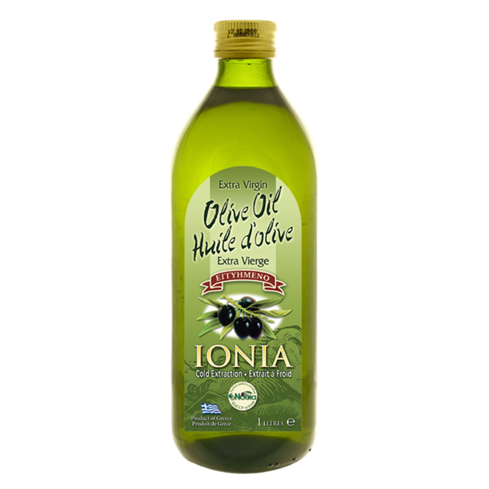 Оливковое масло греческое IONIA Extra Virgin 1L Греция