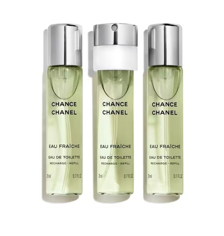 Chanel Chance Eau Fraiche 3х20 мл туалетная вода, рефилл