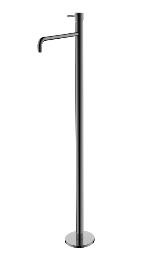 Boheme Смеситель для умывальника напольный Uno Shine Gun Metal