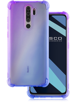 Чехол ROSCO для Xiaomi Redmi Note 8 Pro оптом (арт. XM-RN8P-HARD-TPU-VIOLET-BLUE)