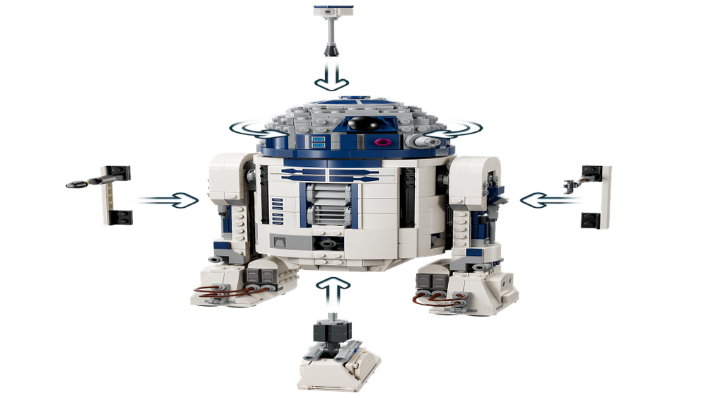 LEGO Star Wars 75379 «Дроид R2-D2» — любимый астромеханик