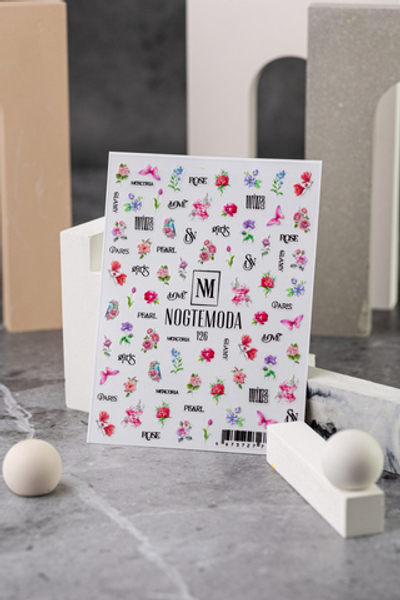 Nogtemoda Наклейки для ногтей Classic 126