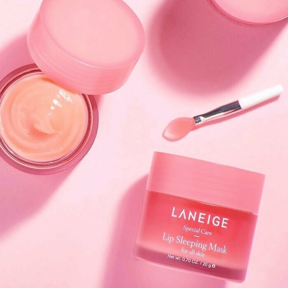 Laneige Маска для губ ночная - Lip sleeping mask mini pink