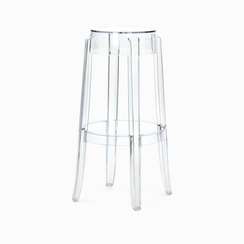 Барный стул Charly 75 см, прозрачный