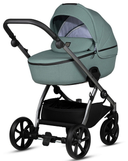 Детская коляска Tutis Uno 5 Plus Essential collection 3 в 1 с автокреслом Elo Lux EduSky Black 1402143 Menta