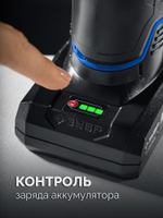 Набор аккумуляторного инструмента ЗУБР DB-125-42ABF КОМБИ #5 (дрель-шуруповерт + УШМ + LED фонарь)