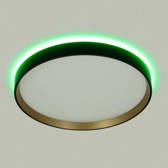 CL750321R ETALON Черный+Золото с пультом и RGB