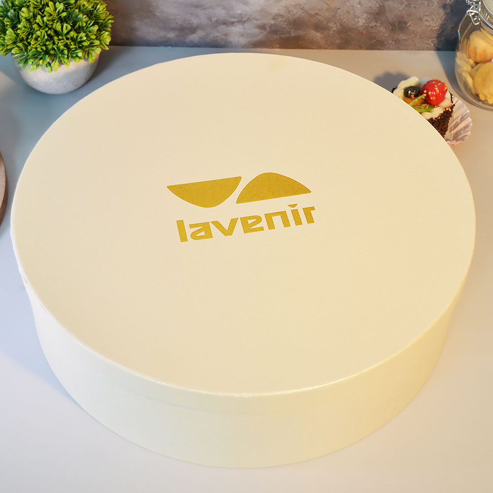 Чайный набор 12 предметов 240мл "Пломбир" в круглой коробке "Пломбир" (00101226)