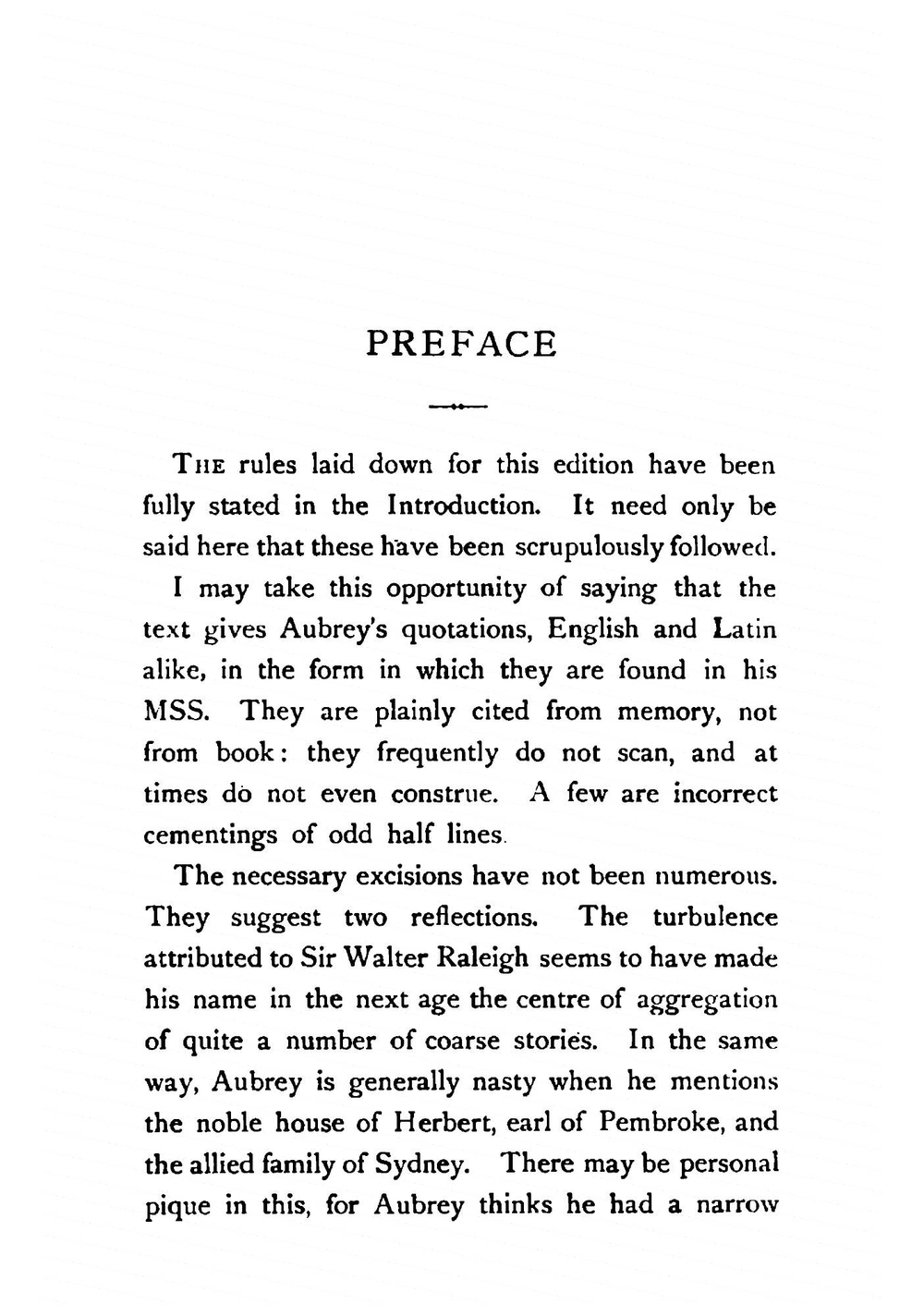 "brief Lives": Chiefly of Contemporaries, Set Down by John Aubrey, Between the Years 1669 & 1696. Volume 1 | John Aubrey