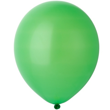 Воздушные шары Весёлая Затея, пастель зеленый, 50 шт. размер 12" #1102-1352